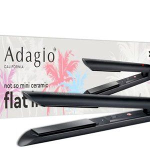 Adagio California Not So Flat Mini Ceramic Iron * NEW * Gift 🎁